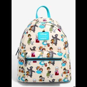 Loungefly Disney Chibi Animal Love Mini Backpack‎